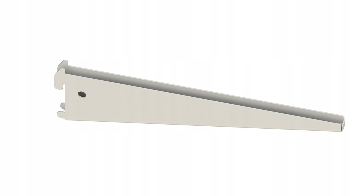 KOLCHUGA Plankdrager 270mm Wit Staal - Verstelbaar