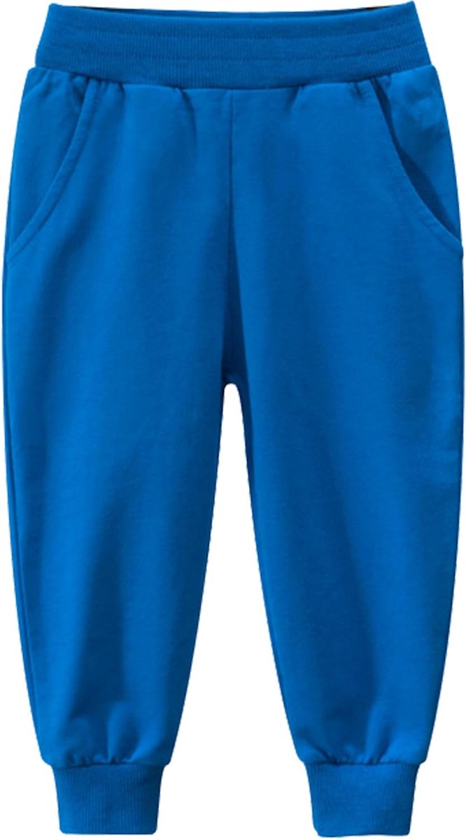 Joggingbroeken jongens 2-pack - met elastische band - comfortabel en ademend - ideaal voor sport en vrije tijd - SnelShoppen