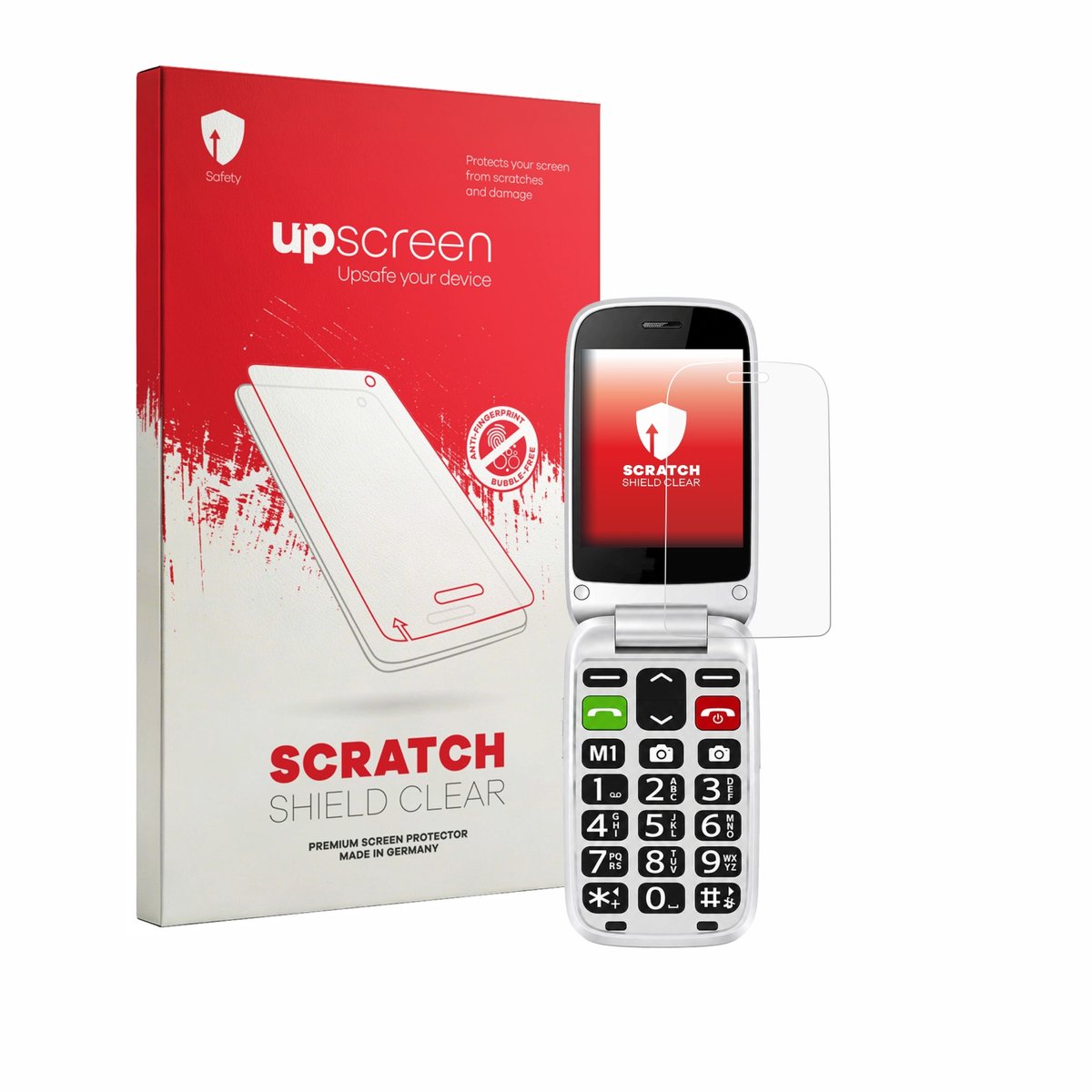 upscreen - Screenprotector voor true S70 - Folie Beschermfolie transparant