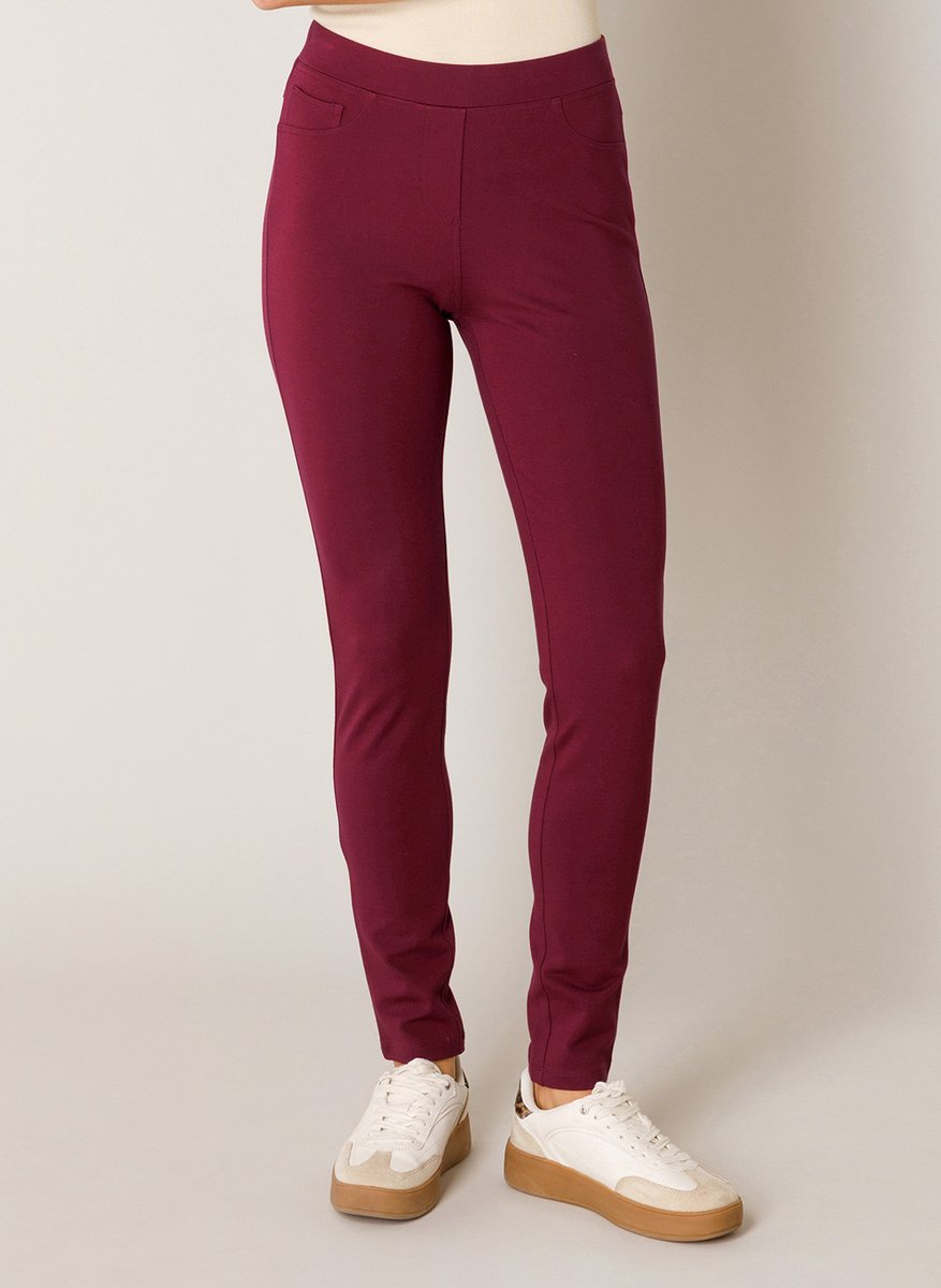 BASE LEVEL Ornika Tregging - Wine Red - maat 44