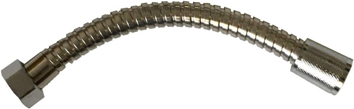 Douche slang 20 cm - zilver - eenvoudig te onderhouden - geschikt voor douche - ShopVlot