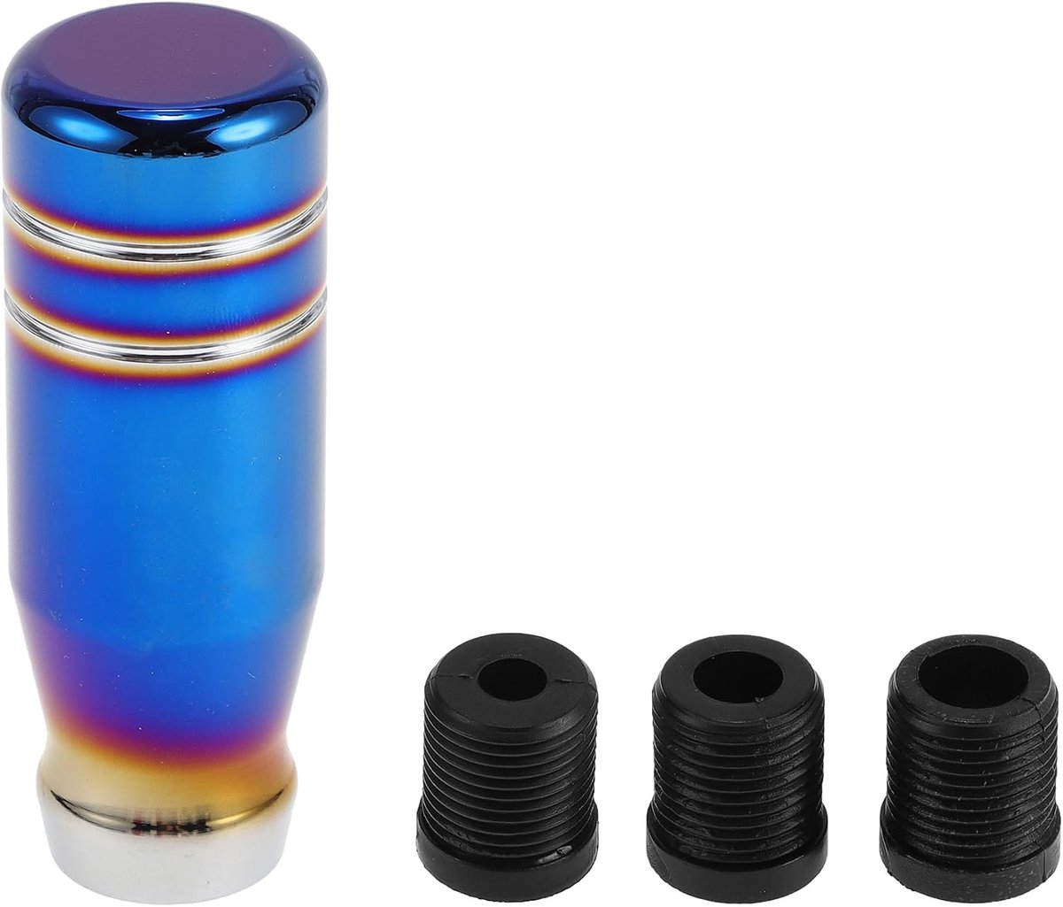 Versnellingspook 9cm - Aluminium Legering Gebrand Blauw - Universele Aanpassing - Geschikt voor de meeste voertuigen - ShopVlot