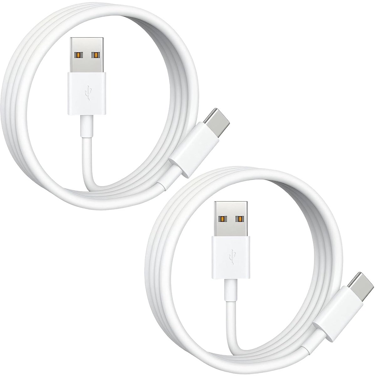 USB C Oplaadkabel 2m - 120W Turbo Snelladen - 6A Type C Kabel - Voor snelle oplading van smartphones - ShopVlot