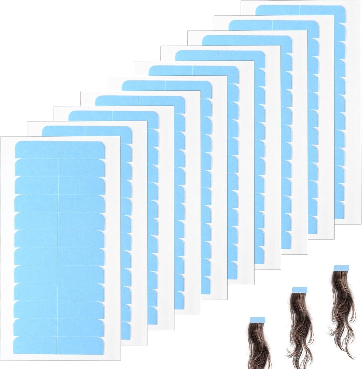 Tape-extensies 240 stuks - onzichtbare haarverlengingen - sterke grip - eenvoudig op te bergen - ShopVlot