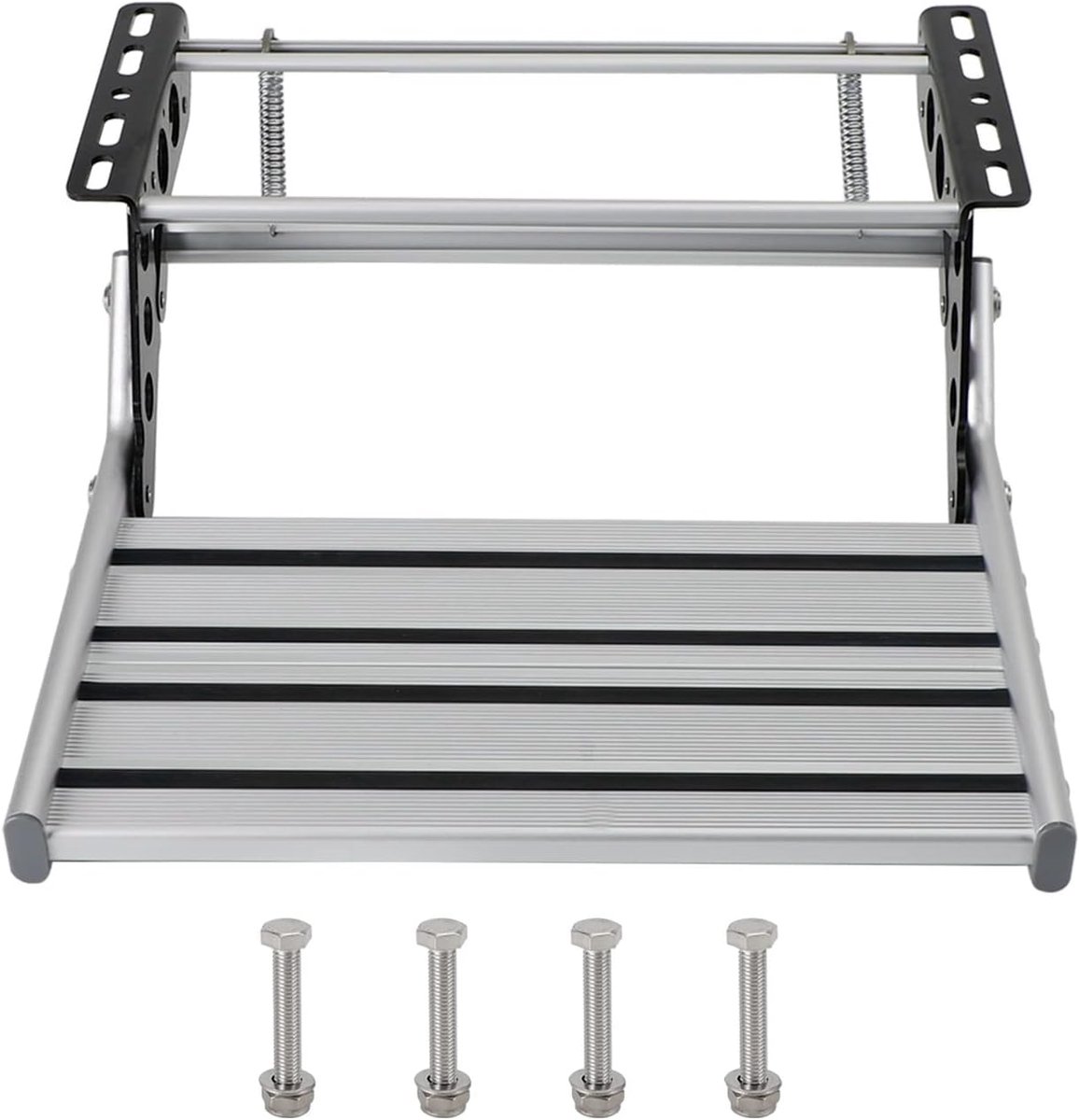 Motorhome Step Steps, Folding Aluminium Caravan, Extendable Folding Ladder, Stair Hardware, Caravan Ladder for Travel - ShopVlot