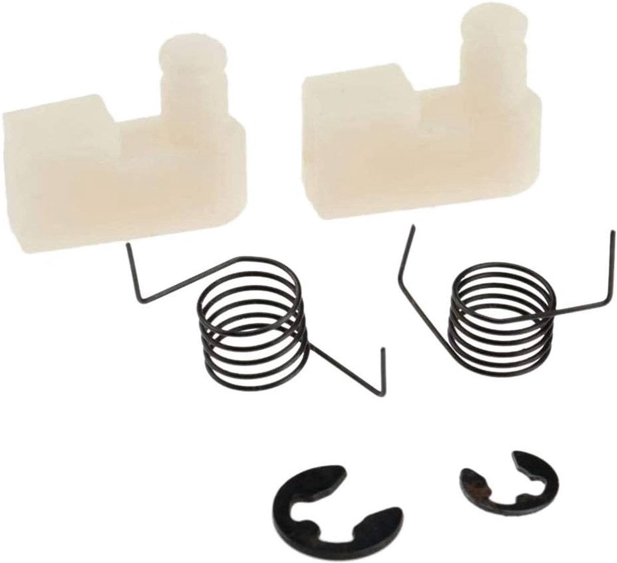 Gereedschap voor stuurketting 6 stuks - ratel + veer + clip - geschikt voor Zenoah 4500/5200/5800 - ShopVlot