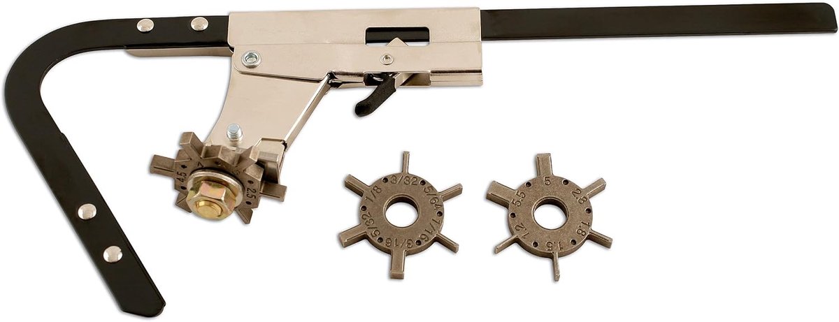 Pistonringgroefreiniger 51-127 mm - inclusief 3 snijbladen - verwijdert koolstofafzettingen - tijdbesparend - ShopVlot