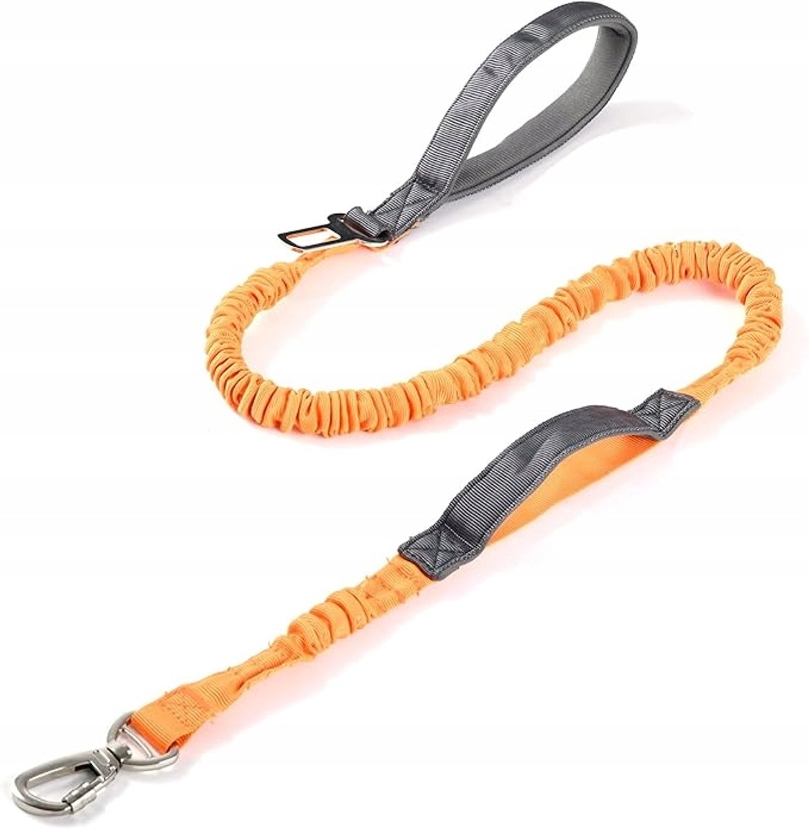 Verstelbare Hondensnoer voor Rennen & Auto - 125-180cm
