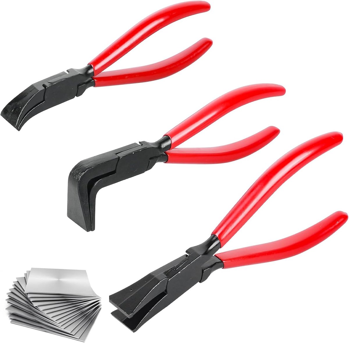 Vouwtangen set 3-delig - Bendingtangen van 0-45 tot 90 graden - Ergonomische handvatten - SnelShoppen