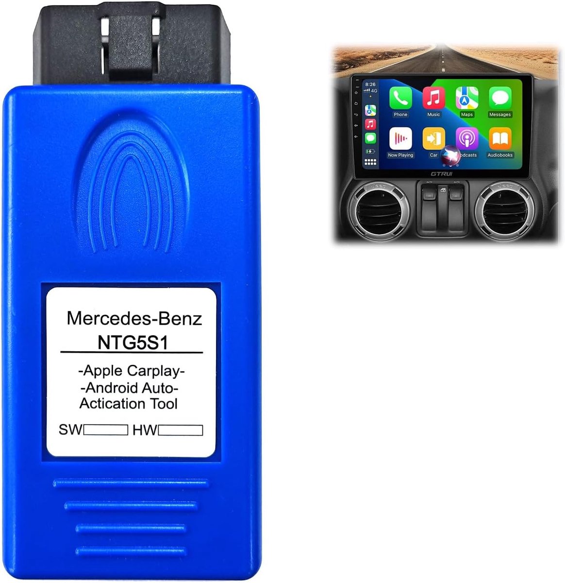 OBD activatietool voor auto - NTG5S1 OBD activator - volledige activatie - diagnose en entertainment - SnelShoppen