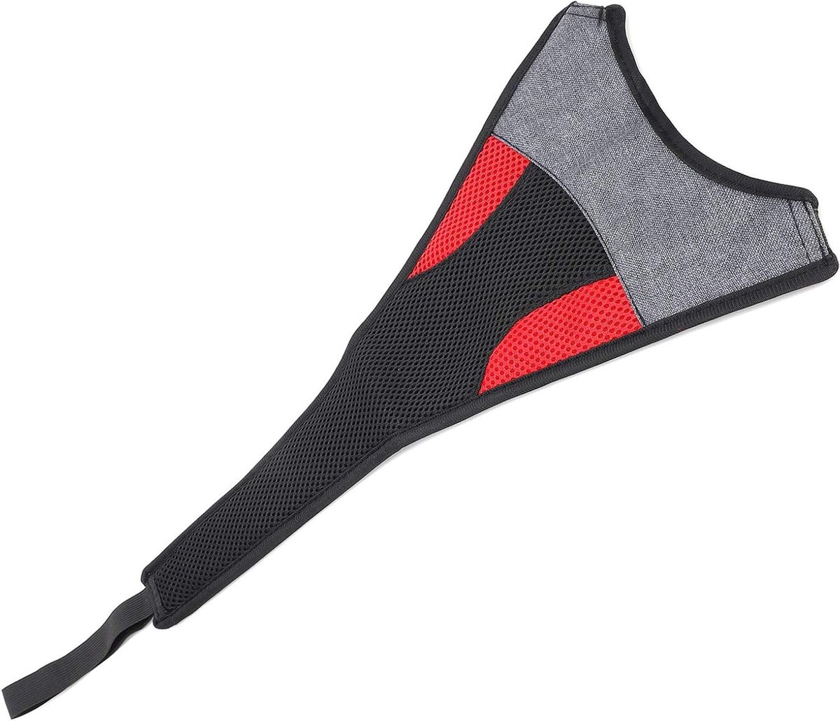 Fiets Zweetbeschermer - Fietstrainer Accessoire - Fiets Beschermen - Zweet Absorberend - 55 cm Lengte - Zwart