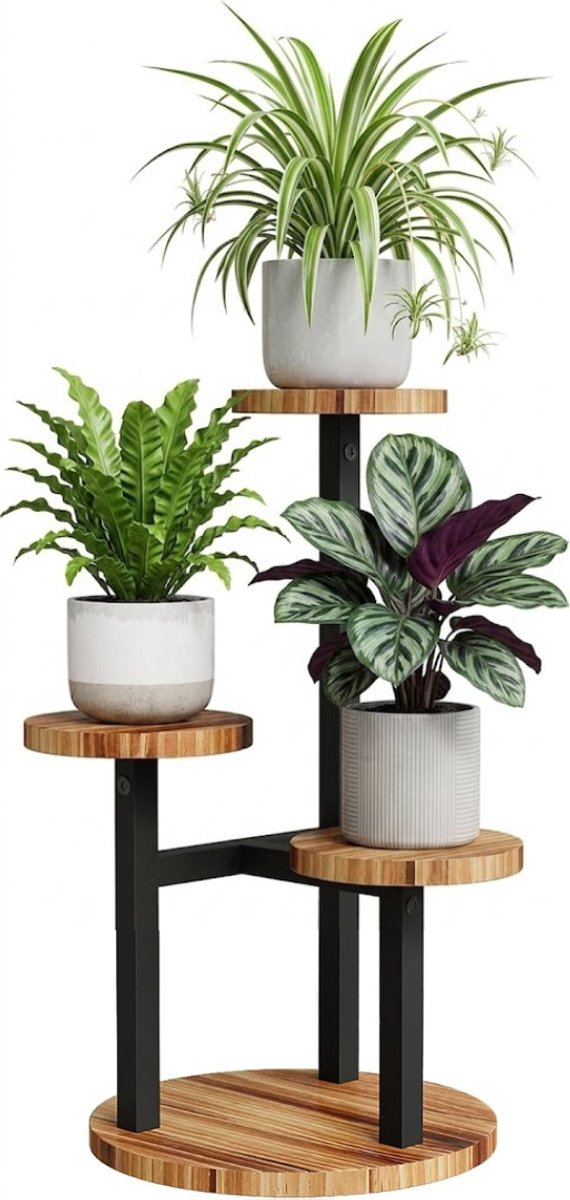 Zavio® Plantentafel - Plantenstandaard voor Binnen - Plantenzuil