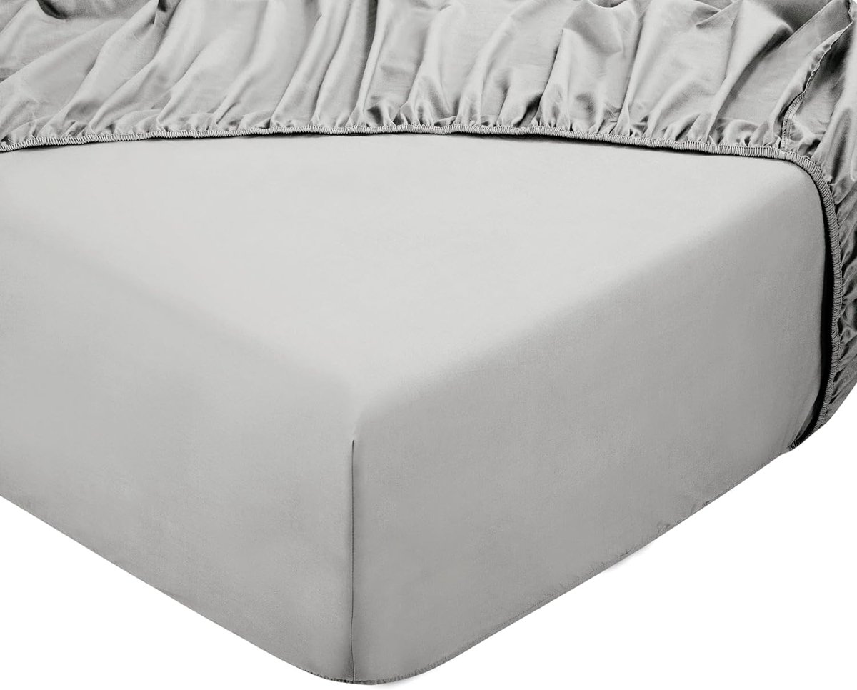 Fitted sheet 140x200 cm - 100% natuurlijk katoen - ademend - perfecte pasvorm voor optimaal slaapcomfort - SnelShoppen
