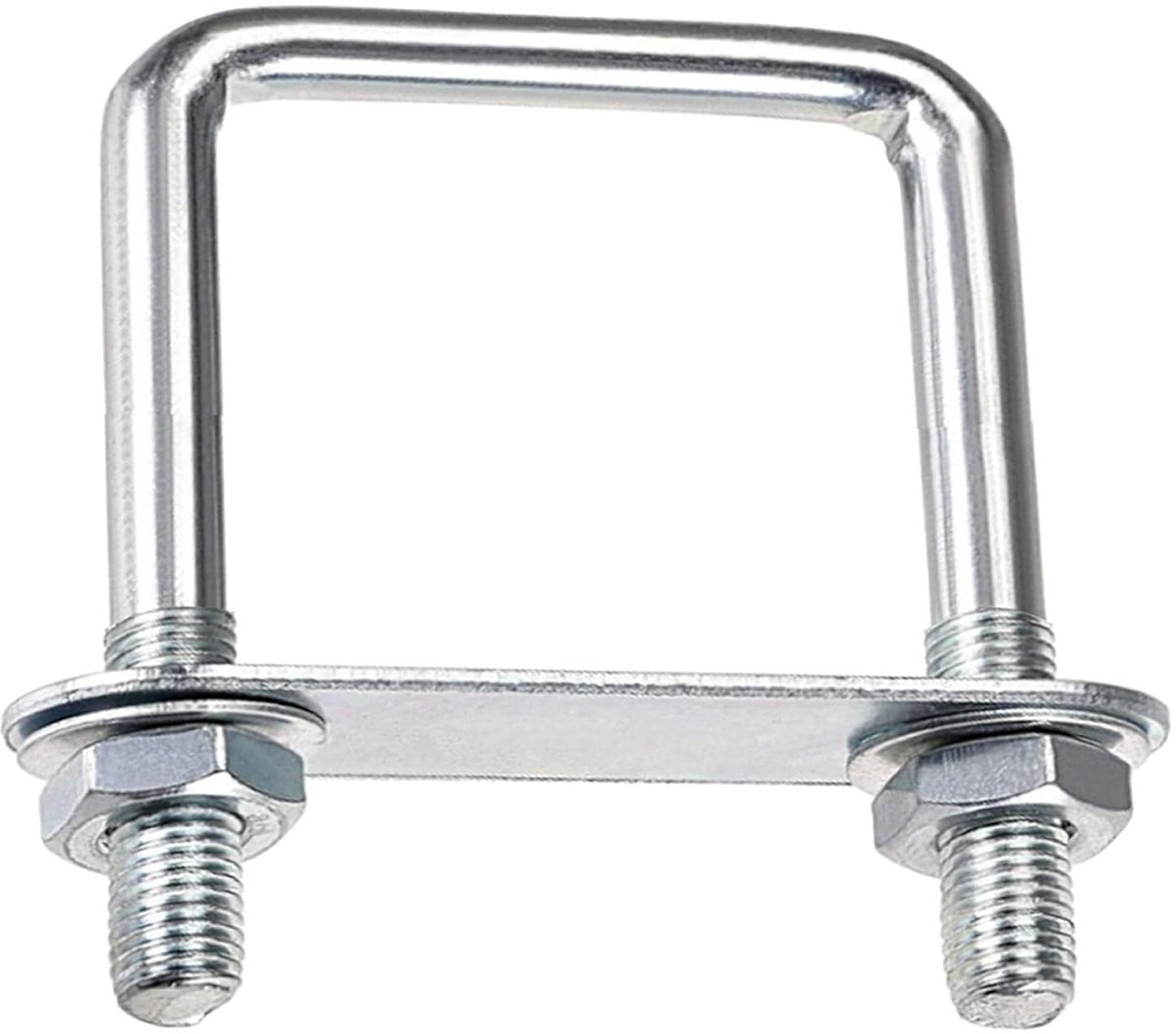 U-Bouten M10 Roestvrij Staal Vierkant met Plaatwasmachine van het Moerkader voor Pijp het Bevestigen Autoschepen 120x160mm 1pc