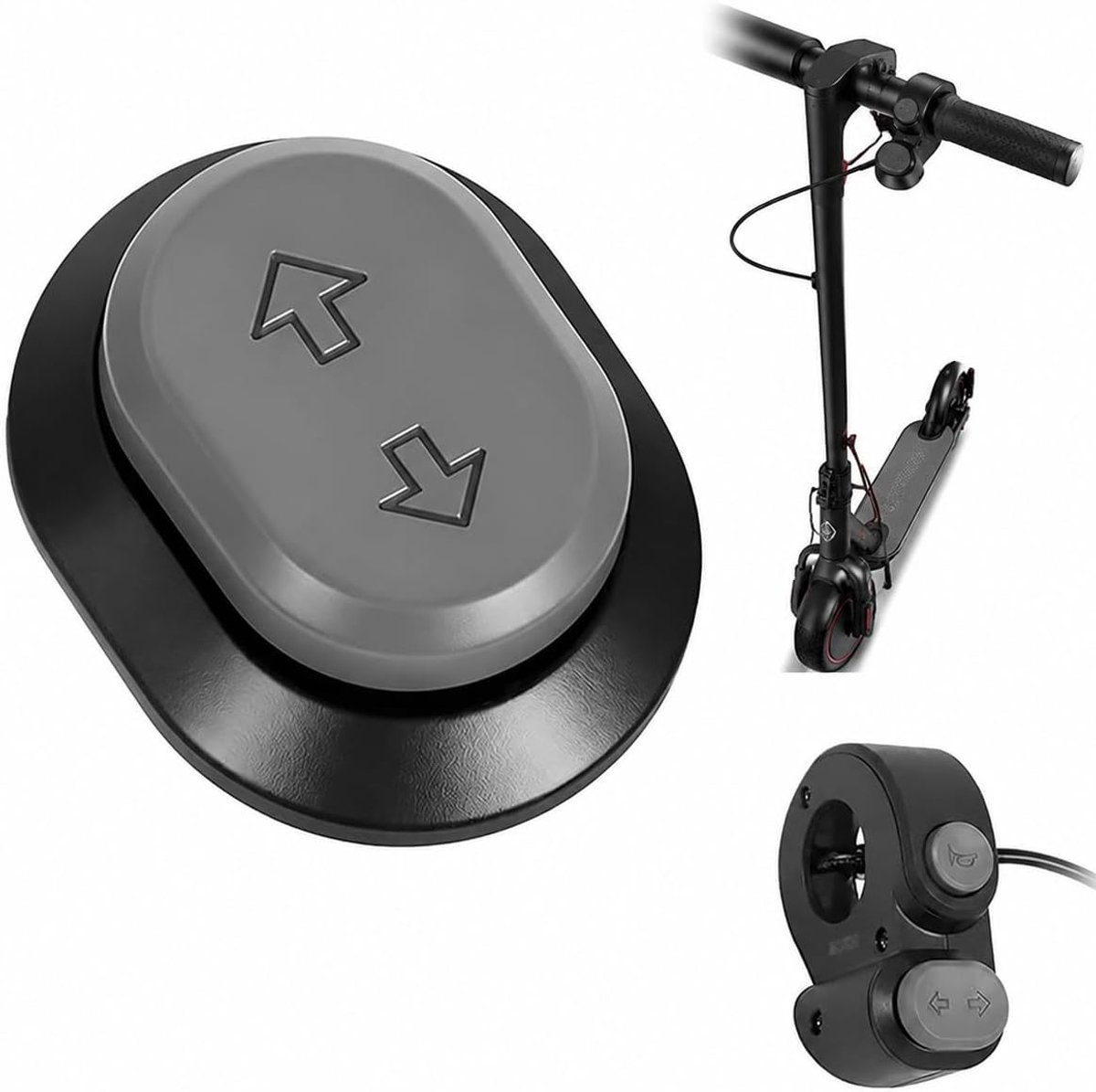 Scooter knipperknoppen 2 stuks - waterdicht IP67 - eenvoudige DIY-installatie - compatibel met alle scooters - SnelShoppen