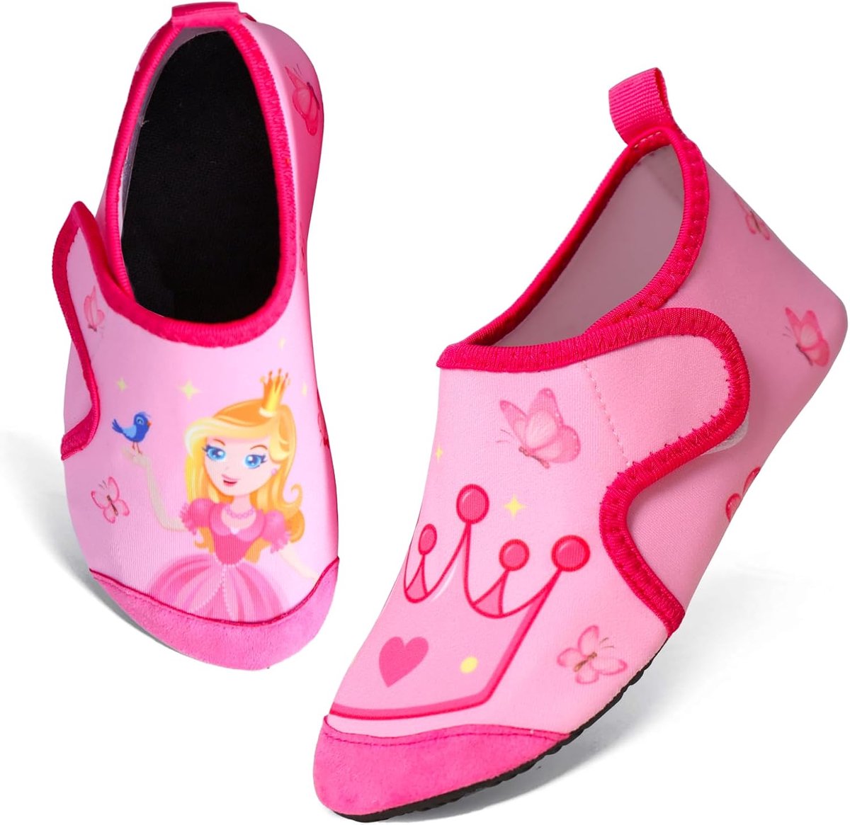 SnelShoppen - Waterschoenen Kinderen Meisjes en Jongens, Zwem- en Strandschoenen, Sneldrogend, Maat 22-33 EU, Ideaal voor Zwemmen, Duiken en Surfen