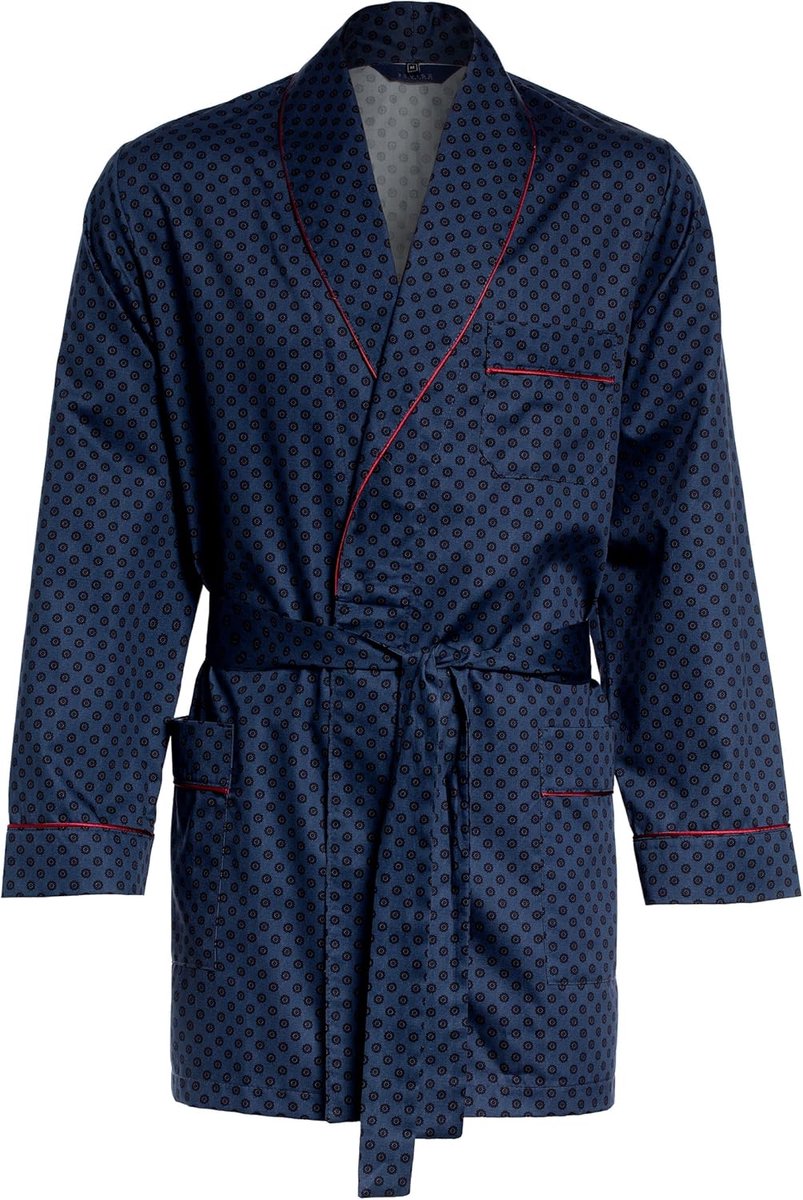 Damesbadjas kort - 100% katoen - elegant design - ideaal voor thuisgebruik - SnelShoppen