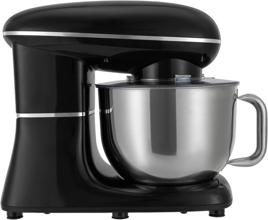Keukenmachine - Deegmachine Mixer - Bakken en Koken - LCD Timer - 62 L - Zwart — afbeelding 5