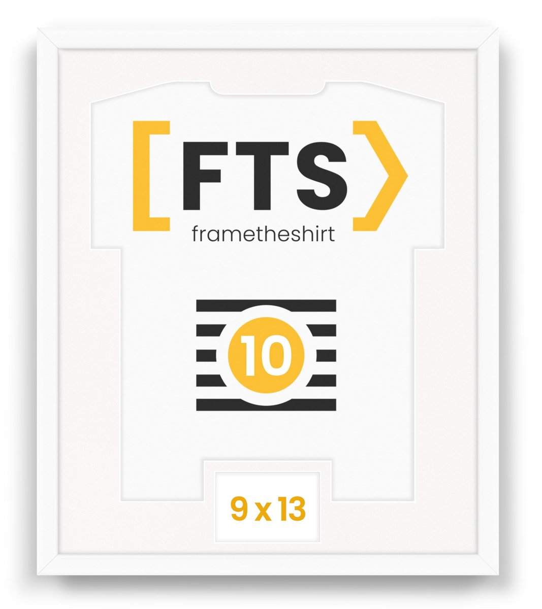 Sportshirt fotolijst met raam - Voetbal memorabilia
