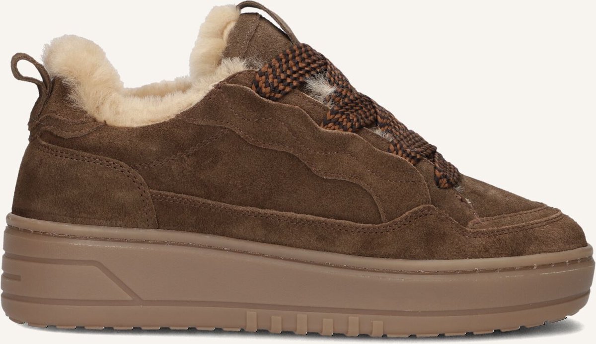 STEFANO LAURAN Anemone-88 Sneakers - Suède - Dames - Bruin - Maat 42