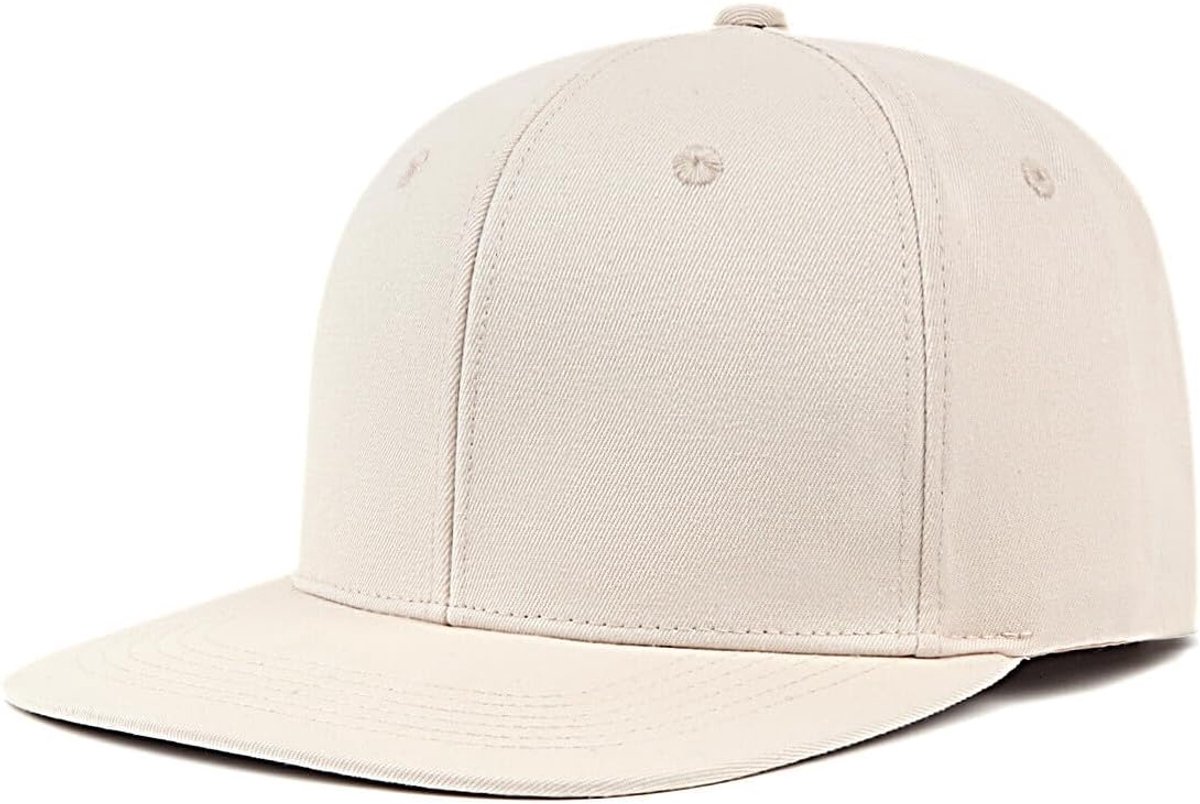 Oversized XXL Snapback Cap,Extra Grote Platte Bill Snapback Hoeden,L M Lege Gestructureerde Cap voor Mannen Vrouwen