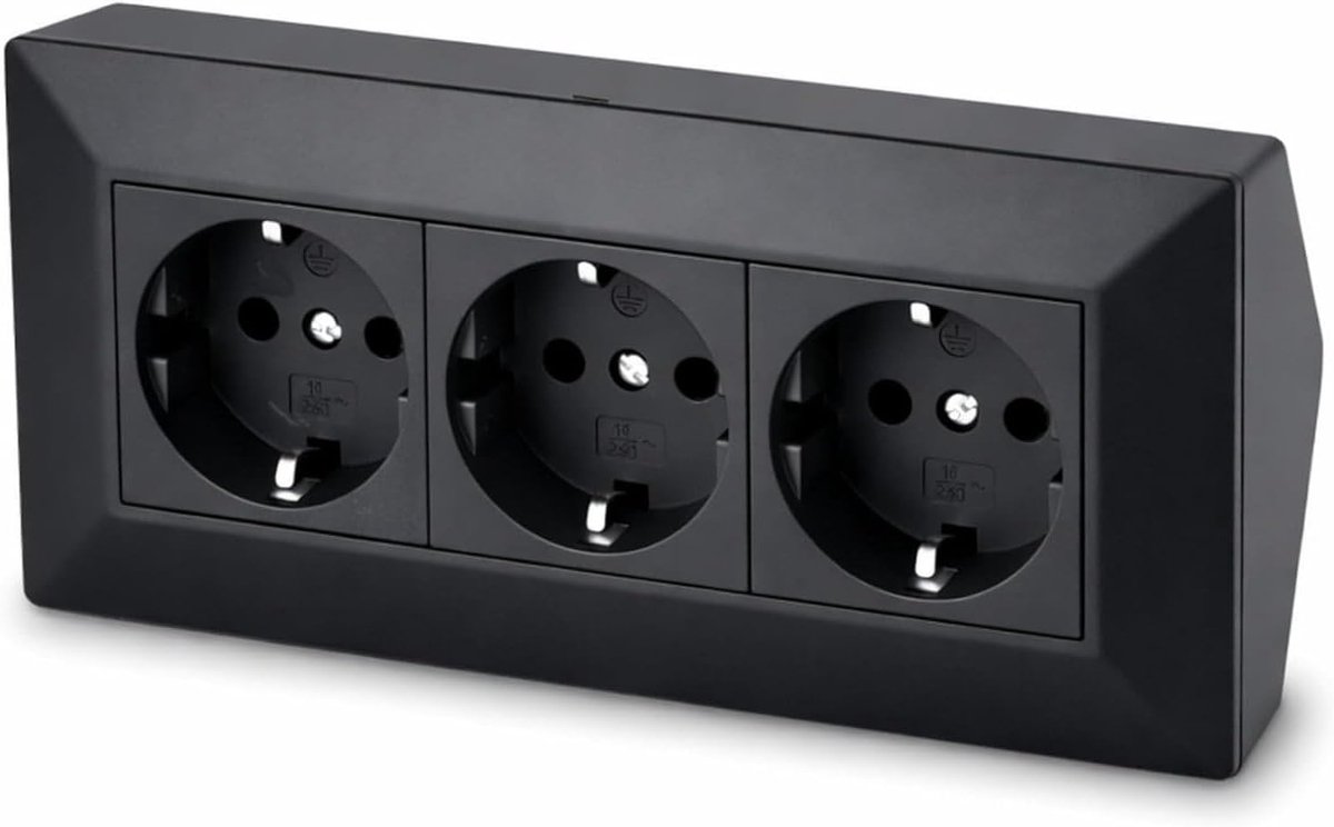 3-voudig, serie C1, zwart