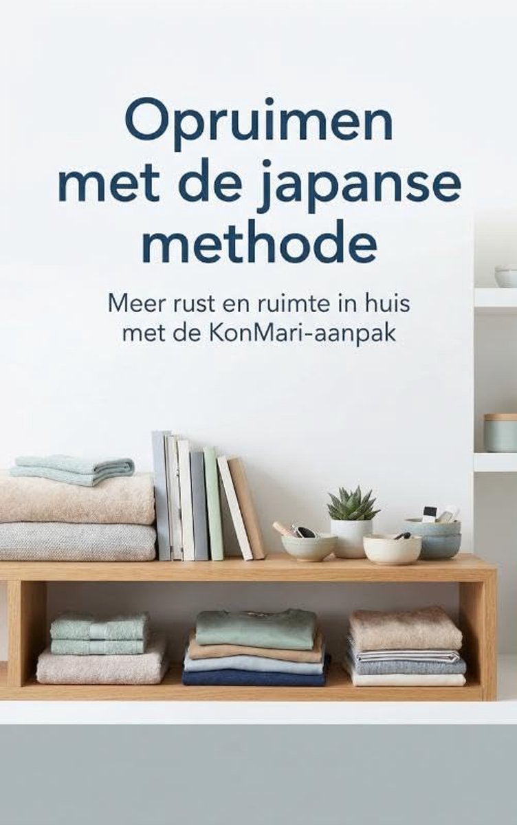 Opruimen met de japanse methode: Meer rust en ruimte in huis met de KonMari-aanpak