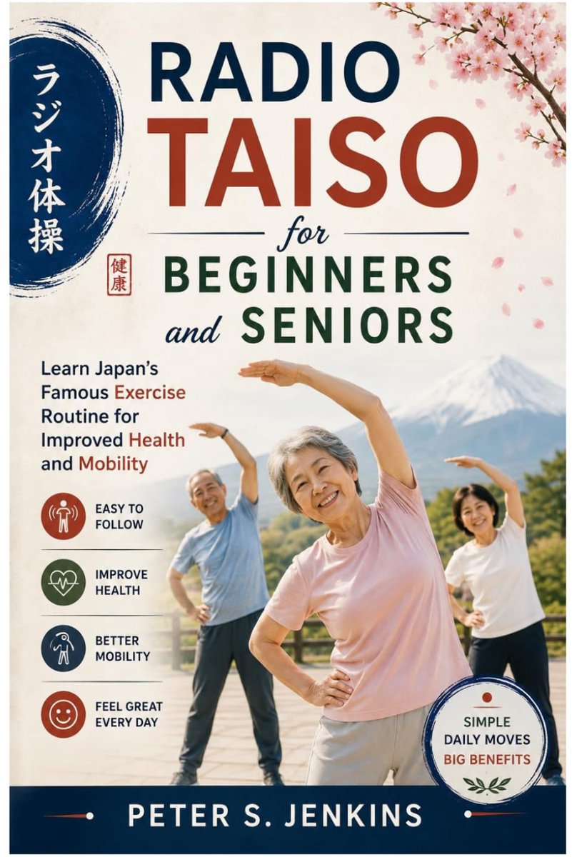 Radio Taiso voor Beginners en Senioren - Japanse Oefeningen - Verbeterde Gezondheid - Verhoogde Mobiliteit - SnelShoppen