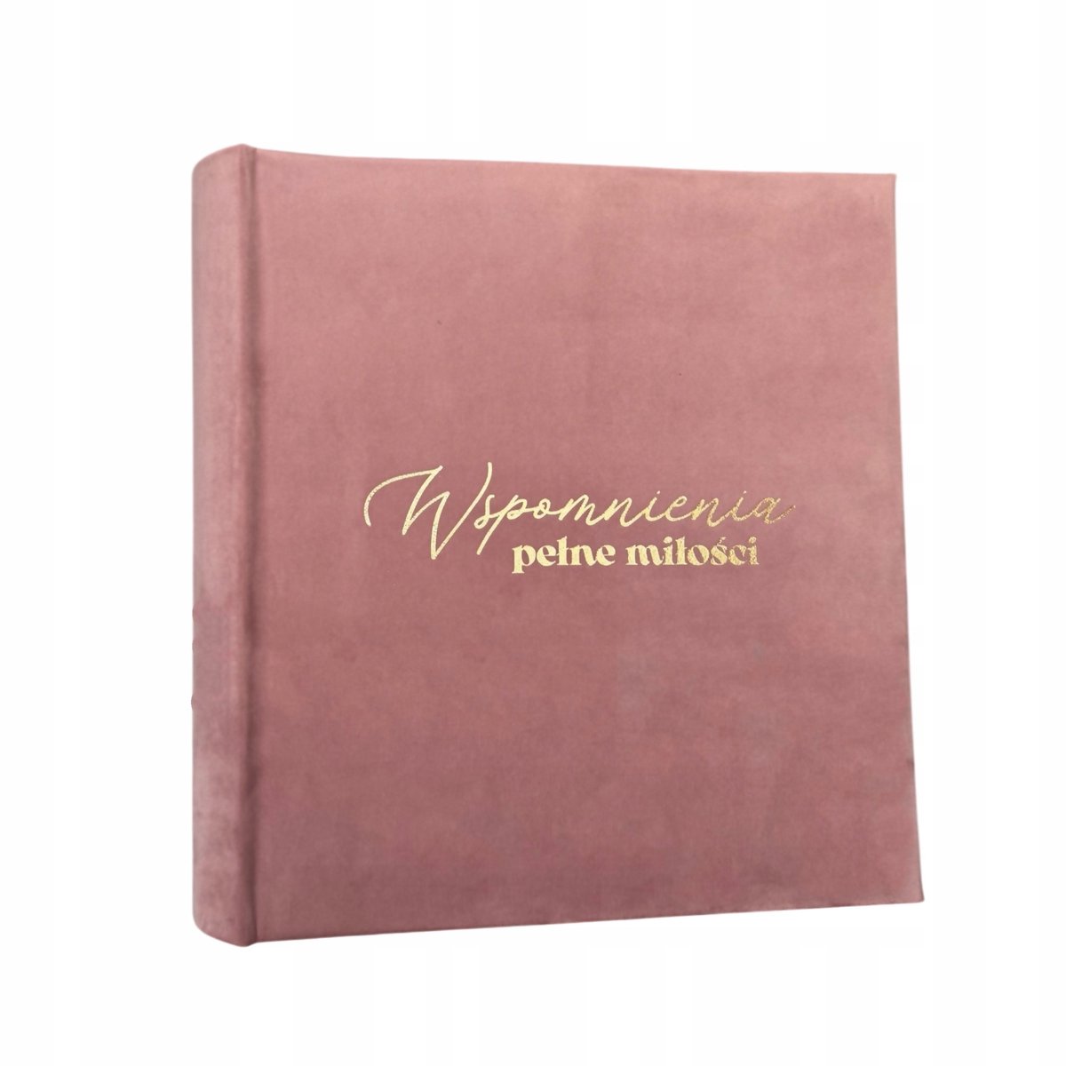Luxe Velours Fotoalbum Huwelijk Jubileum - 100 Crème Pagina's
