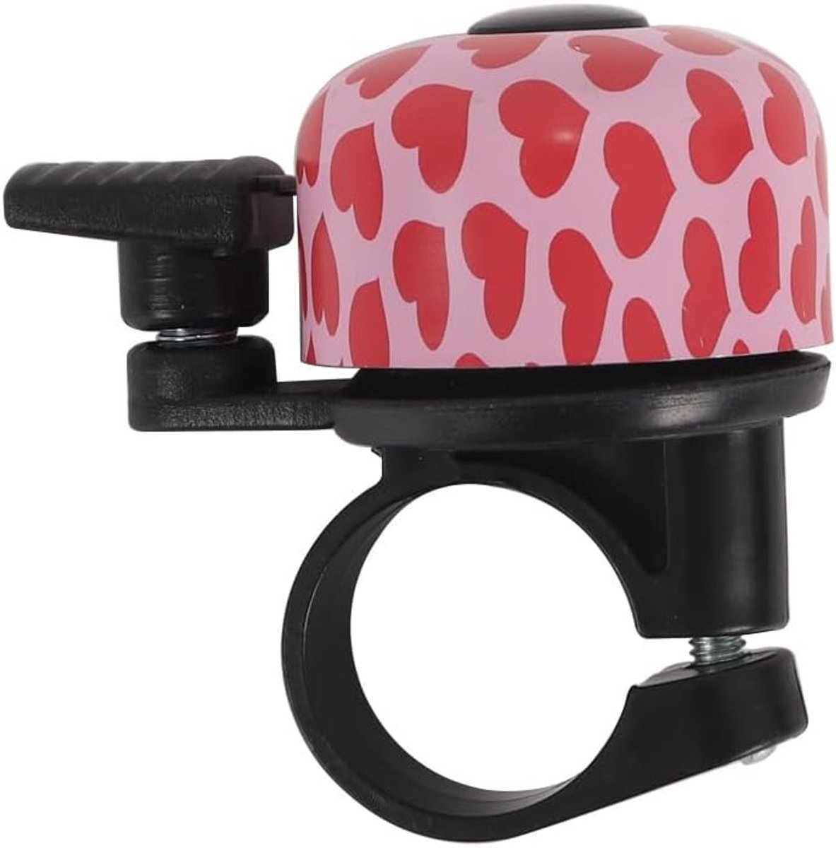 Fietsbel, luide fietsbel, voor sturen met een diameter van 2,2-2,5 cm (roze)