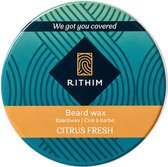 Rithim® Baardwax Citrus Fresh 50ml - Sterke maar flexibele hold - Baard wax - Natuurlijke baardwax - Beard wax