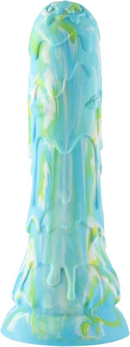 Dildo 24 cm - KlicLok en zuignap - Fantasy ontwerp - Geschikt voor premium seksspeeltjes - SnelShoppen