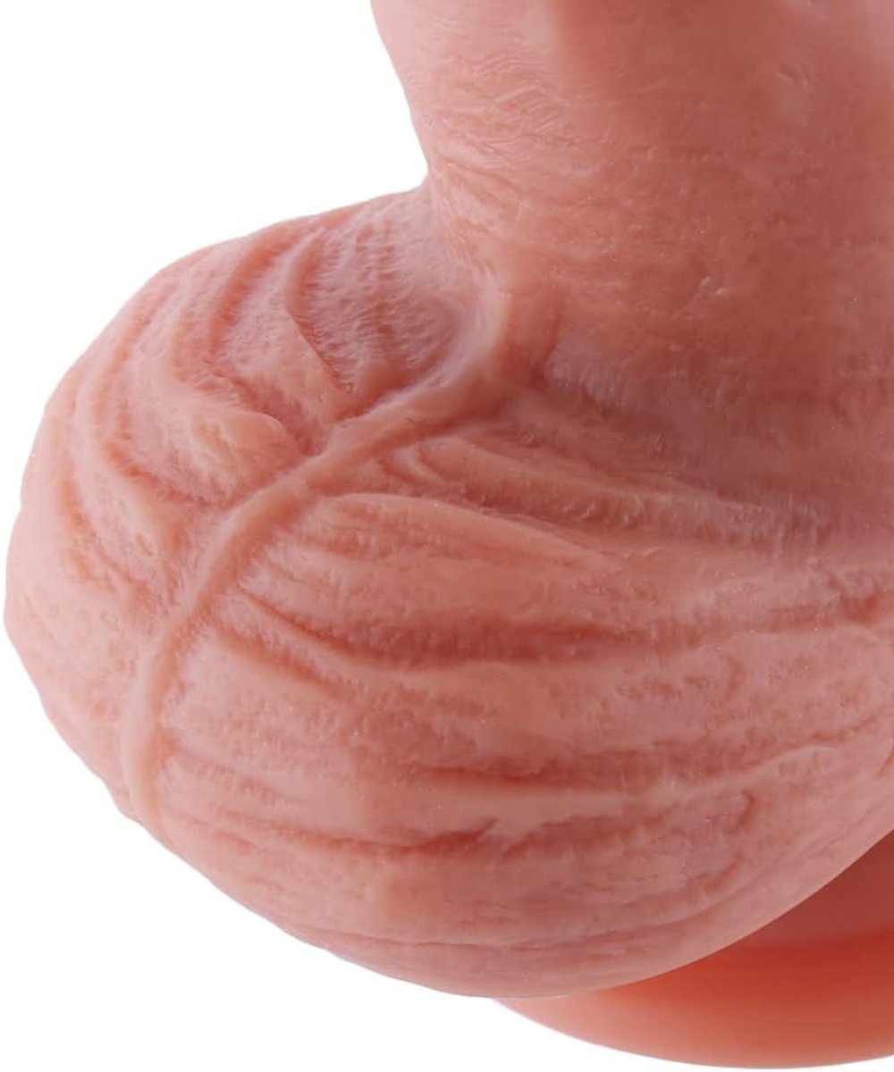 Silicone dildo 17CM - Rabbit met snelle luchtconnector - Intense stimulatie - Voor een sensuele ervaring - SnelShoppen