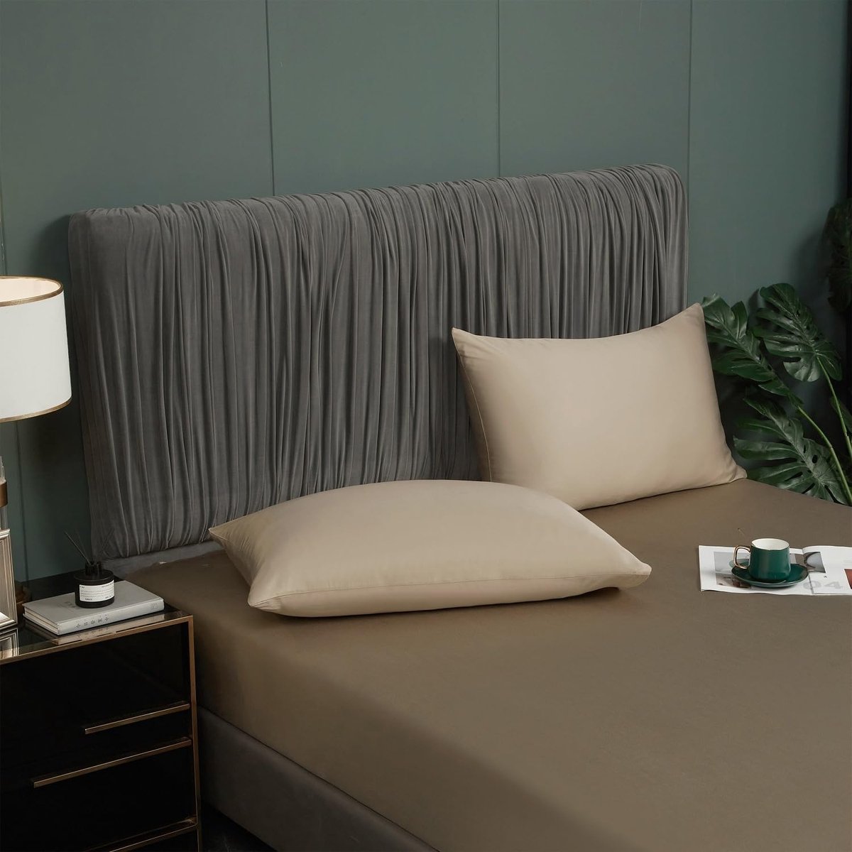 Fitted sheet 63x200 cm - 100% bamboe - koel en ademend - geschikt voor matrassen tot 30 cm - ShopVlot