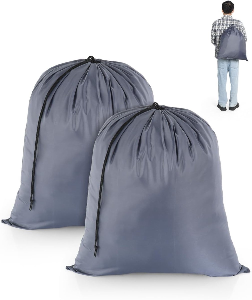 Waszakken 50cm x 60cm - Vouwbare opbergzak - Scheurbestendig - Ideaal voor vuile was en speelgoed - ShopVlot