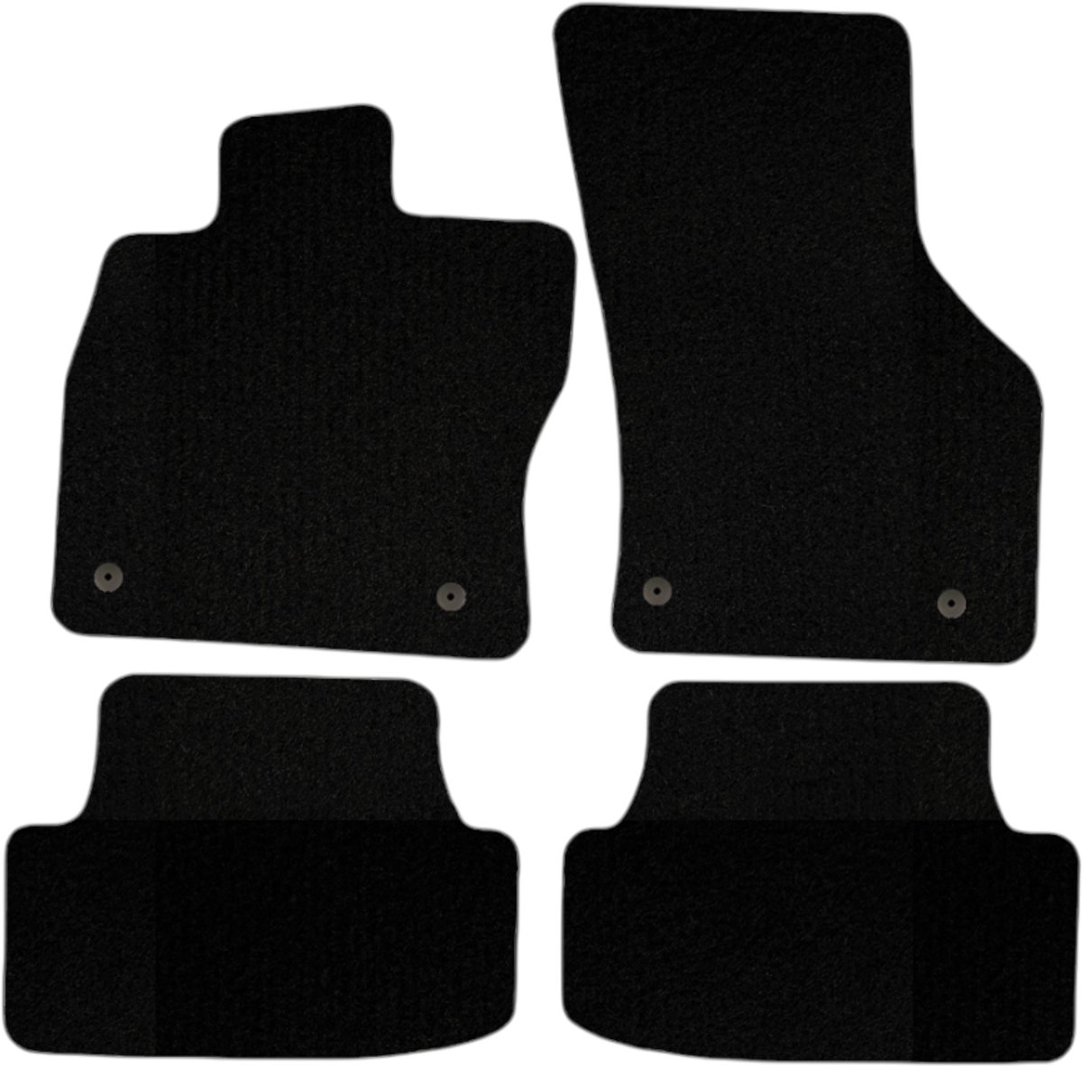 Automatten Seat Leon 2012-2020 - Velours - Perfecte pasvorm - 4-delig