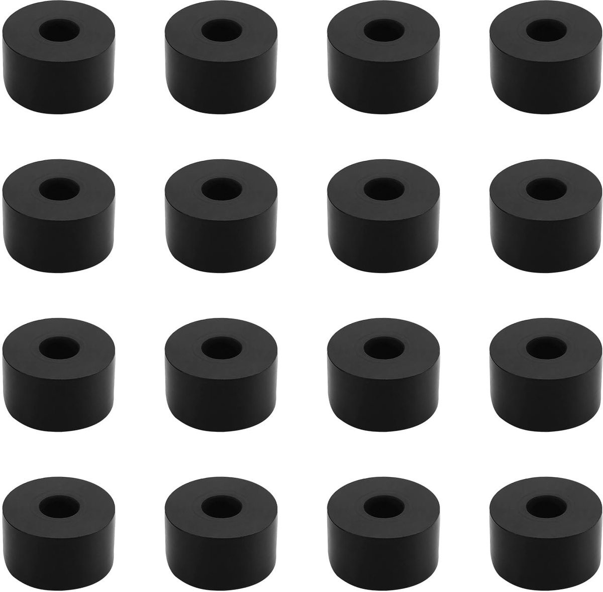 16 stuks rubberen afstandhouders, M6 kunststof afstandshulzen, 18 mm buitendiameter 6 mm, binnendiameter 10 mm dikte, kunststof afstandhouders voor huis, auto, accessoires, container