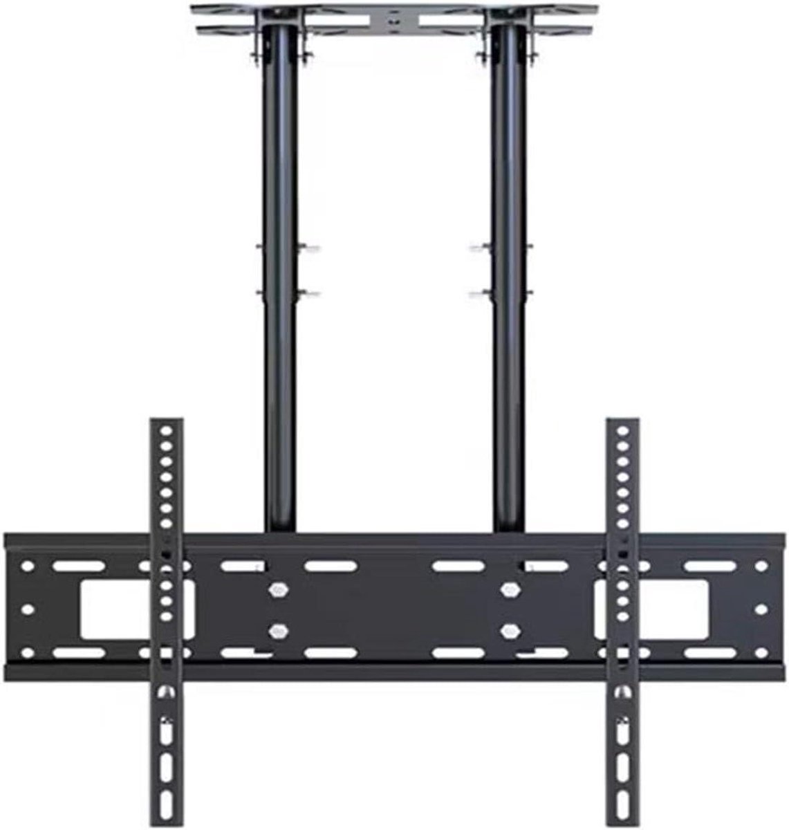 Tv Wandbeugel - Tv Muurbeugel Plafond - Tv Ophangen - Verstelbare Hoek Hoogte - 40-85 inch - Zwart