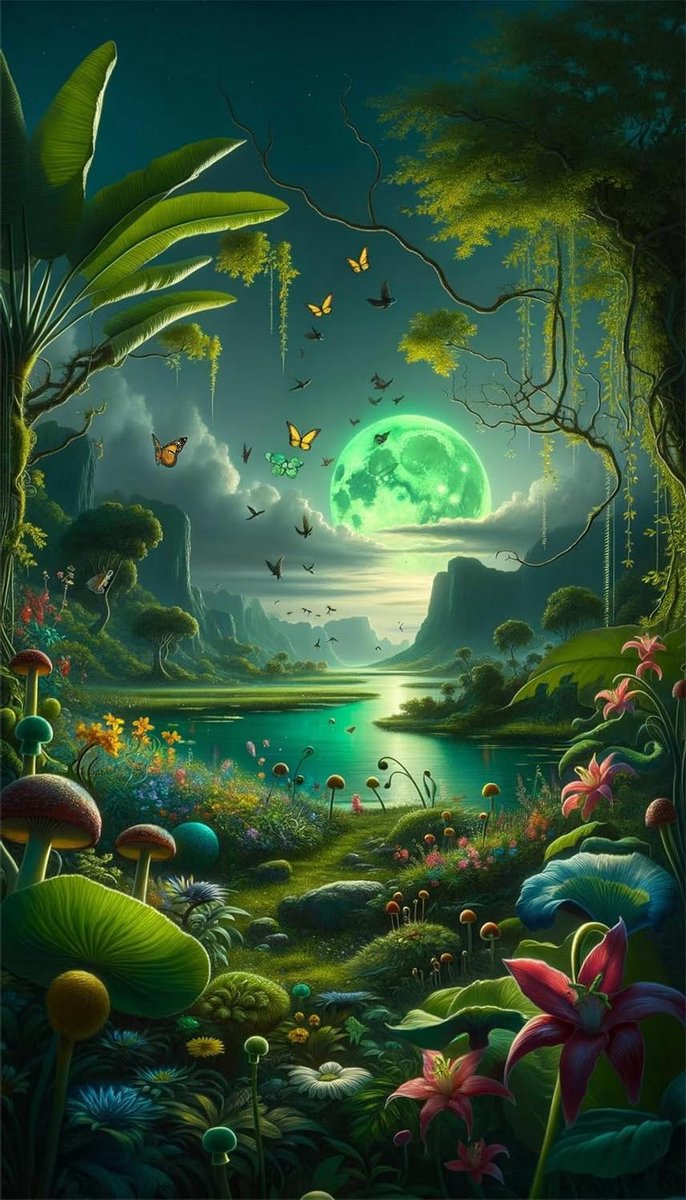 Puzzel 2000 stukjes - Volwassenen Puzzel - Ontspanning en Decoratie - Inclusief Poster - 100 x 70 cm - Groen