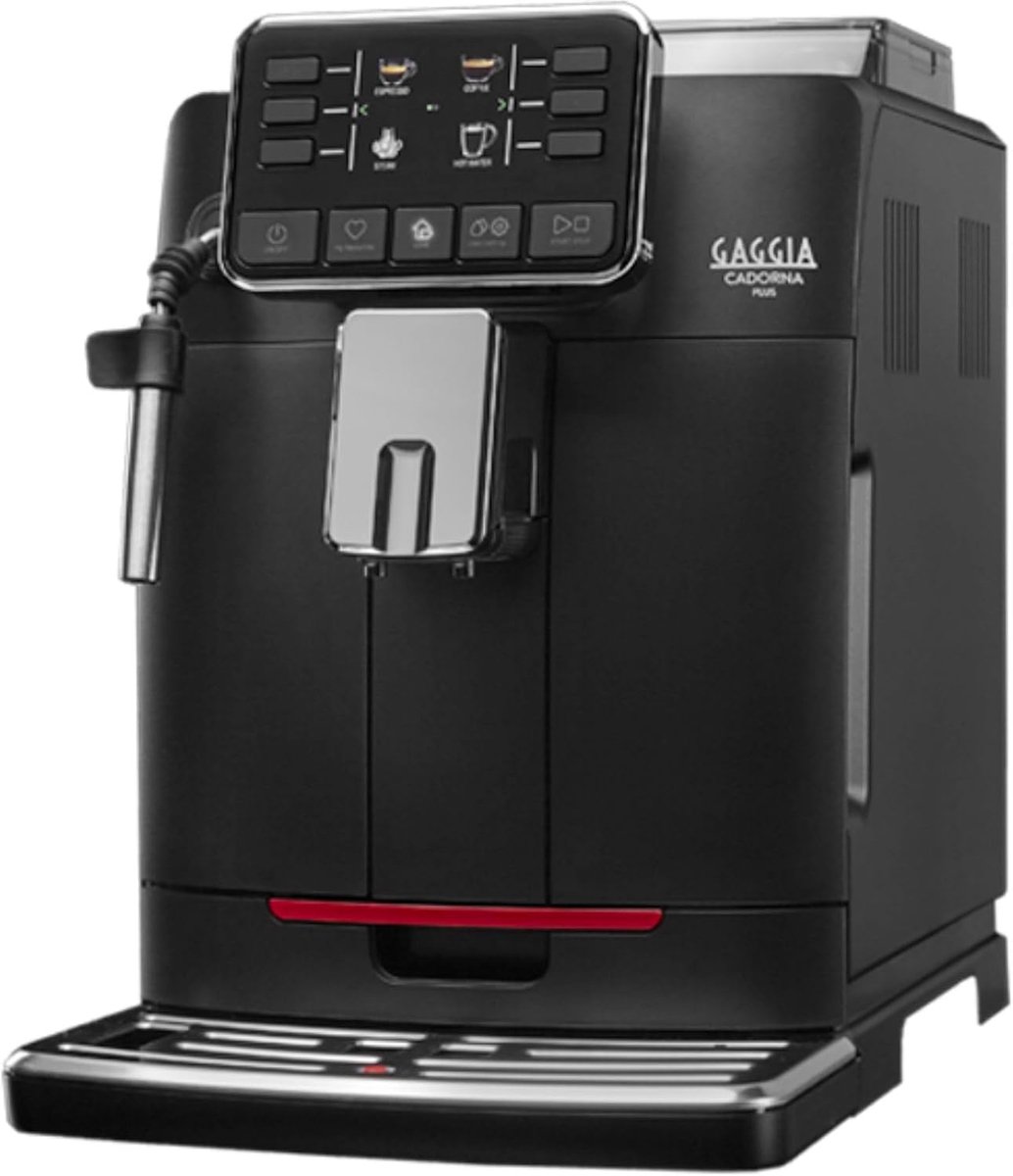 Espressomachine met geïntegreerde koffiemolen - afneembare tank - melkopschuimer - voor perfecte koffie - SnelShoppen