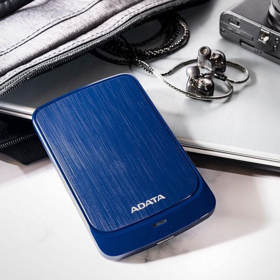 Externe Harde Schijf - Draagbare Opslag - Bestanden Opslaan - Schoksensoren - 1 TB - Blauw — afbeelding 2