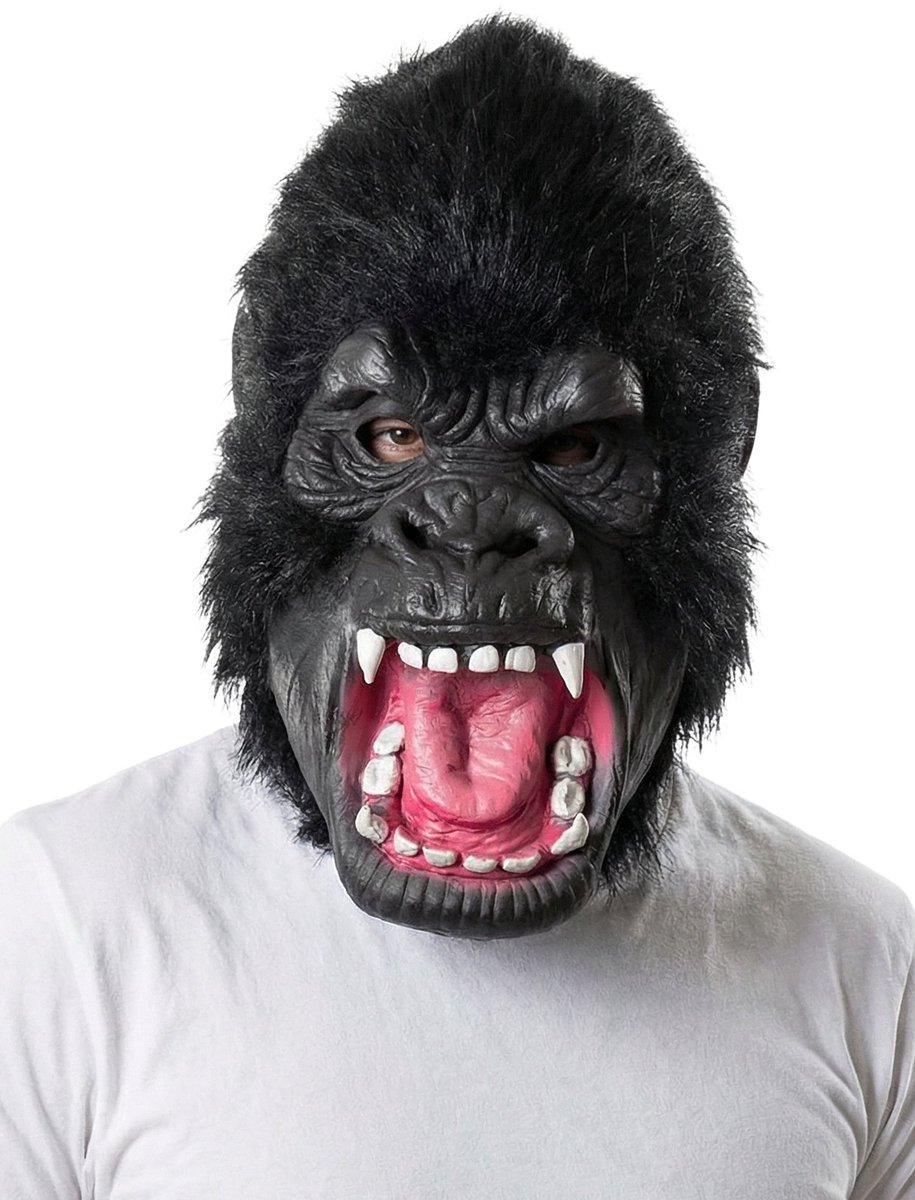 Boze Gorilla Masker Van Latex