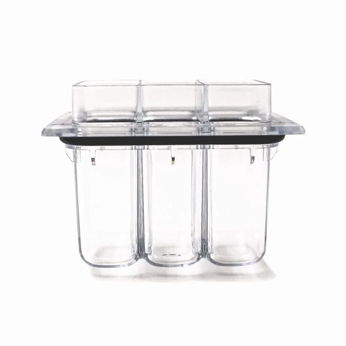 2.0 Reserve-cuvet, drievoudige kamer (triple-champagne), reserveonderdeel voor PoolLab 2.0 fotometer