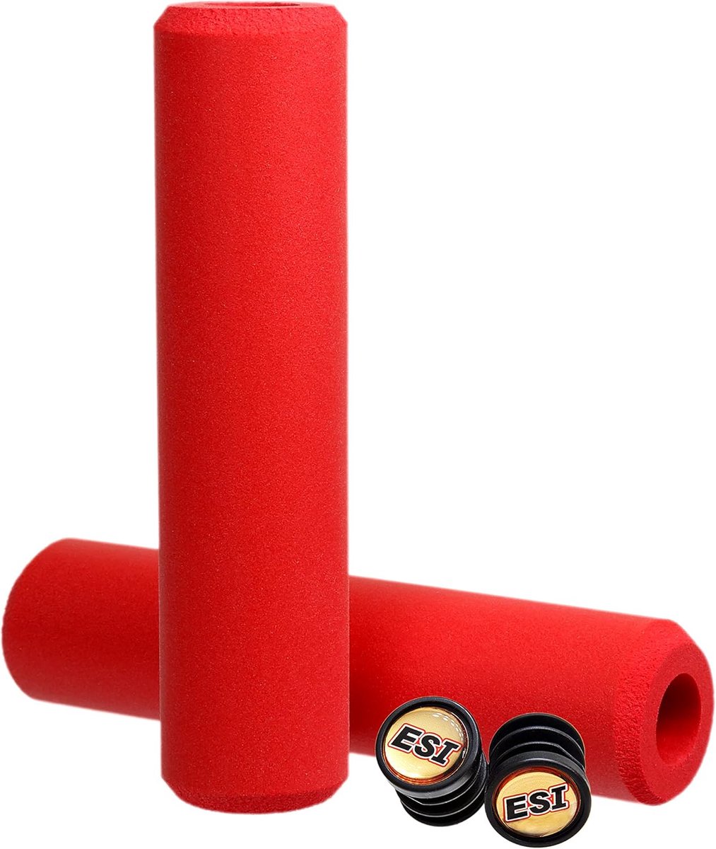 MTB grips extra chunky - silicone - lichtgewicht - glue-free installatie - SnelShoppen