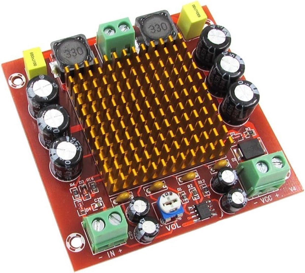 TPA3116D2 Mono Kanal Digital versterker board NE5532 150W DC12-26V AMP-module voor auto thuisbioscoop en doe-het-zelf audio