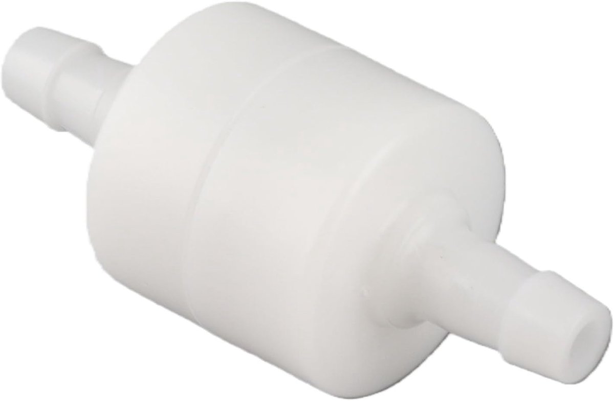 Terugslagklep van kunststof, 6 mm, één weg, terugslagklep voor water, brandstof, vloeistof, lucht (6 mm)