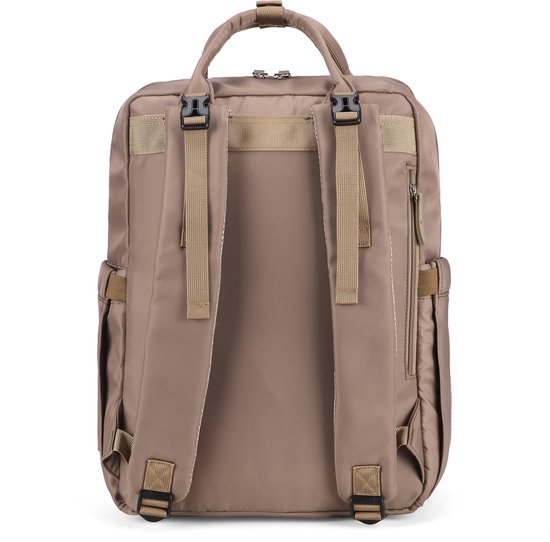 Brisby slijtvaste Luiertas - verzorgingstas - met buggymontage - Rose Gold van Brisby — afbeelding 3
