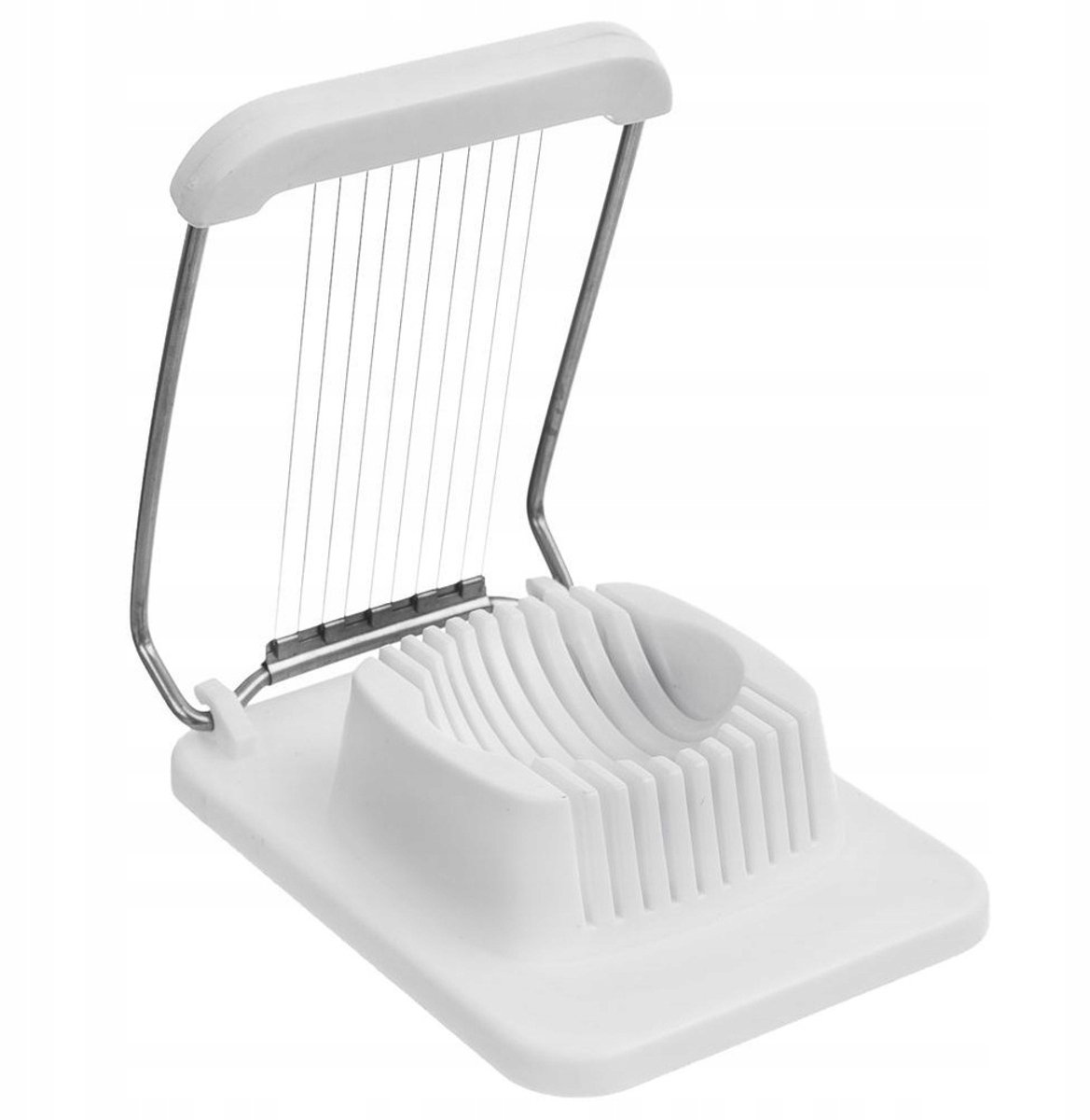 Merkloze Eiersnijder - Metalen Keuken Accessoire voor Perfecte Plakjes