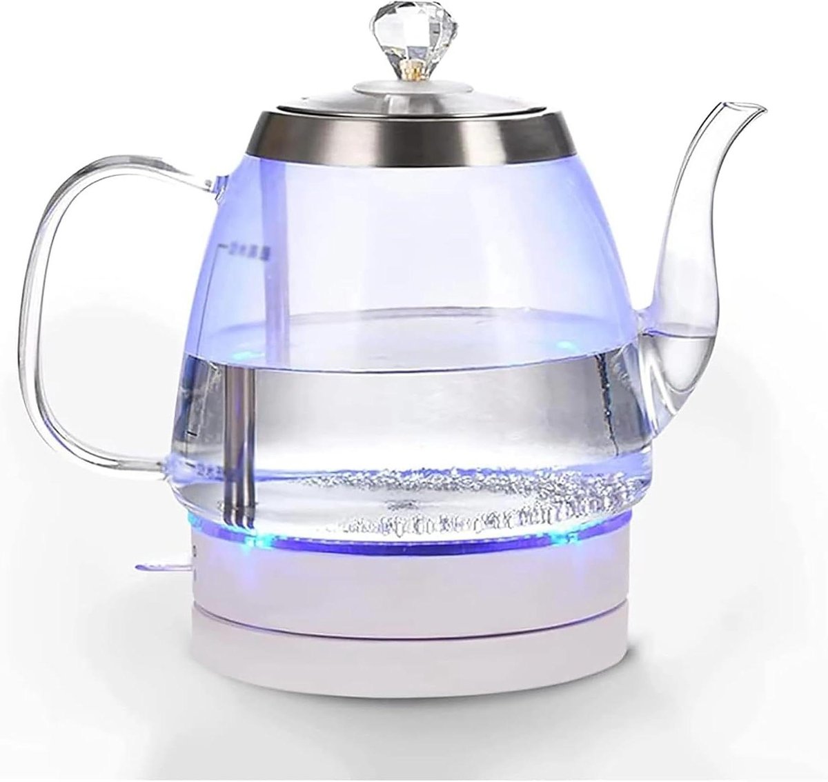 Elektrische Waterkoker - Theemaker Warmwaterboiler - Snel Water Verwarmen - Stille Kooktechnologie - 12 liter - Zilver