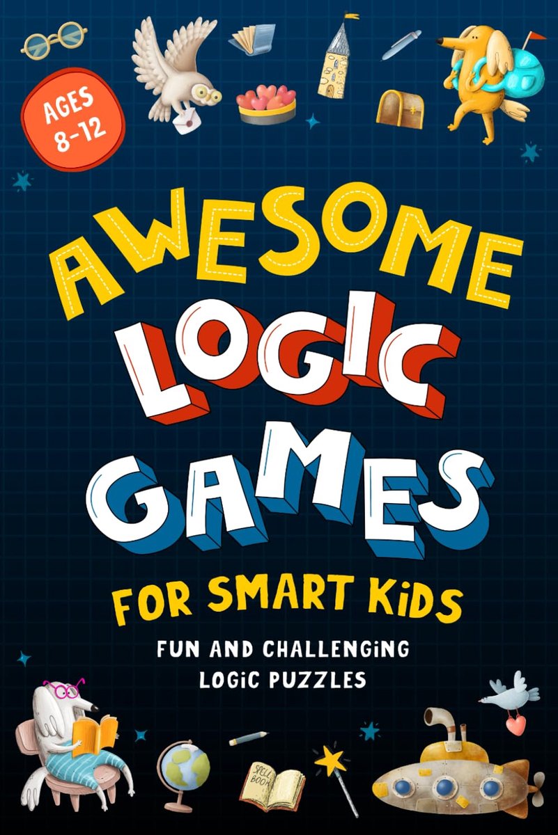 Logische spellen voor slimme kinderen - uitdagende puzzels - geschikt voor 8-12 jaar - bevorder creatief denken - ShopVlot